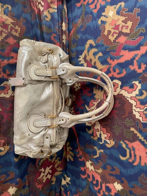 Chloe gold paddington bag with lock - Image 3